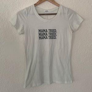 The bee and the fox mama tried tee